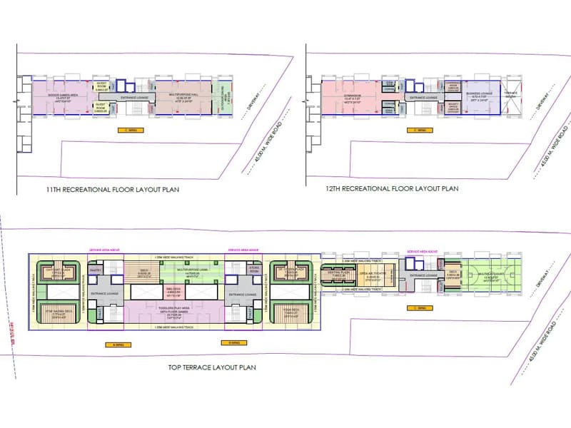 Floor plan of Trio Alpha &mdash; photo gallery, images, brochure, amenities, cost sheet, price breakup, availability details, RERA number, RERA certificate, possession date, layout plan, logo, floor plan, master plan, and location map showcasing project highlights and features.